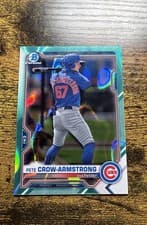 2021 Bowman Draft Chrome Pete Crow Armstrong #BDC-12