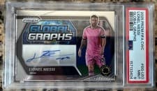 2025 Panini Prizm FIFA Club World Cup Global Graphs Lionel Messi #GG-LEO