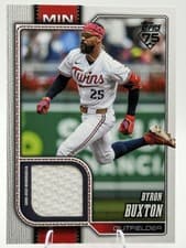 Byron Buxton 2026 Topps Real One Relics card