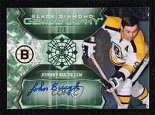 2024-25 Upper Deck Black Diamond Gemography Johnny Bucyk #G-JB card