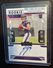 J.J. McCarthy 2024 Panini Contenders card