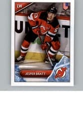 Jesper Bratt 2021 Topps NHL Sticker card
