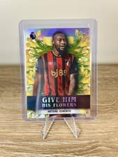 Antoine Semenyo 2026 Topps Chrome Premier League Give Him His Flowers card