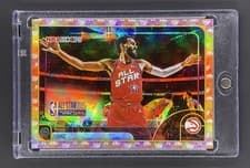 Trae Young 2025 Topps NBA Hoops card