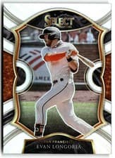 2021 Panini Select Evan Longoria #12