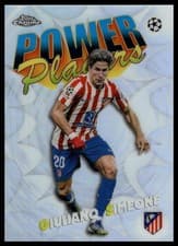 Giuliano Simeone 2025 Topps Chrome UEFA Power Players card