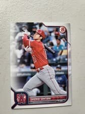 Shohei Ohtani 2022 Bowman card