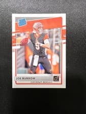 Joe Burrow 2020 Panini Donruss card