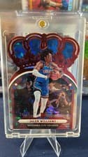 Jalen Williams 2022 Panini Crown Royale card