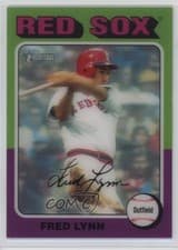 2024 Topps Heritage 1975 Topps In 3D Fred Lynn #753D-9 card