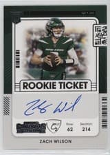 2021 Panini Contenders Zach Wilson #102