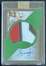 2025 Topps Five Star Jumbo Prime Autographs Andruw Jones #JPA-ANJ card