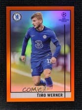Timo Werner 2020 Topps Merlin Chrome UEFA Champions League card