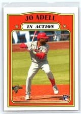 Jo Adell 2021 Topps Heritage card