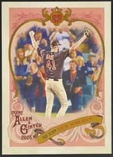 Chris Sale 2025 Topps Allen and Ginter Sweet Victory card