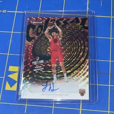 2025-26 Finest Colossal Shots Autographs Yang Hansen #CS-YH card