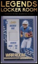 Brenden Rice 2024 Panini Absolute War Room Materials card