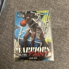 2024-25 Bowman University Chrome Warriors of the Paint John Bol #WP-24 card