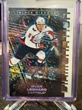 2025-26 Upper Deck Black Diamond Diamonation Ryan Leonard #DN-RL card
