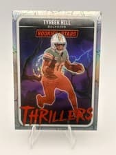 2025 Panini Rookies & Stars Thrillers Tyreek Hill #4 card