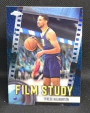 2024-25 Topps Chrome Film Study Tyrese Haliburton #FS-13 card