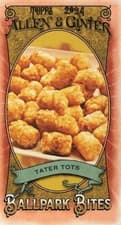 2024 Topps Allen & Ginter Ballpark Bites Mini Tater Tots #BB-24 card