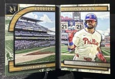 2025 Topps Museum Collection Atelier Autograph Book Card Kyle Schwarber #AABC-SCH card