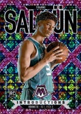 2024-25 Panini Mosaic Introductions Tidjane Salaun #19 card