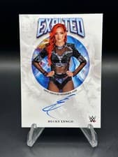 2025 Topps Exalted WWE Wrestling Exalted Autographs Becky Lynch #EXA-BEC card