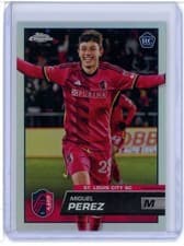 Miguel Perez 2023 Topps Chrome MLS card