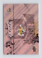 2024-25 Upper Deck MVP Above the Crease Juuse Saros #AC-19 card