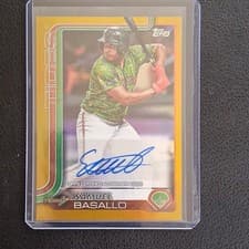 2025 Topps Pro Debut Autographs Samuel Basallo #PD-170 card