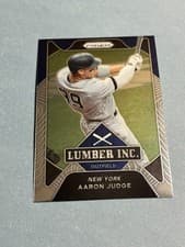 2021 Panini Prizm Lumber Inc Aaron Judge #L13 card