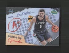 Alex Karaban 2024-25 Bowman's Best University Making the Grade card