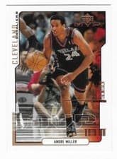 2000-01 Upper Deck Base Set Andre Miller #28