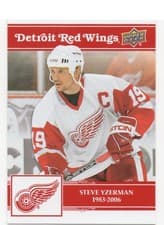 2025-26 Upper Deck Detroit Red Wings Centennial Base Set Joe Kocur #81 card