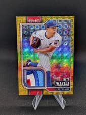 2026 Topps Real One Relics Shota Imanaga #178 card