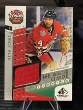 2025-26 SP Game Used 2025 Winter Classic Fabrics Seth Jones #WCF-9 card