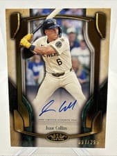 2026 Topps Tier One Break Out Autographs Isaac Collins #BOA-IC card