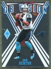 Cam Newton 2019 Panini Phoenix QB Vision card