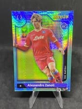 Alessandro Zanoli 2021 Topps Merlin Chrome UEFA card