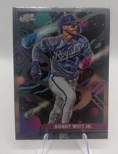 Bobby Witt Jr. 2025 Topps Cosmic Chrome card