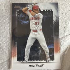 2025 Topps Update Night Terrors Mike Trout #NT-10 card