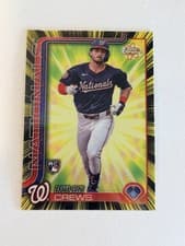 2025 Topps Chrome Radiating Rookies Dylan Crews #RR-8 card