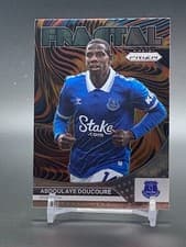 Abdoulaye Doucoure 2023 Panini Prizm Premier League Fractal card
