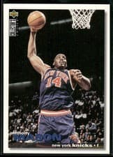 1995-96 Collector's Choice Base Set Anthony Mason #274