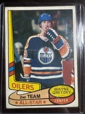 Wayne Gretzky 1980 Topps card