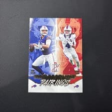 2025 Topps Signature Class Paramount Pairings James Cook #PP-12 card