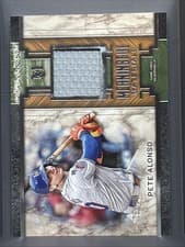 2025 Topps Museum Collection Meaningful Material Relics Pete Alonso #MMR-PA card