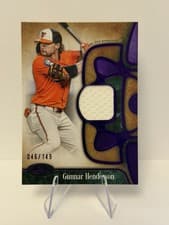 2026 Topps Tier One Tier One Relics Gunnar Henderson #T1R-GH